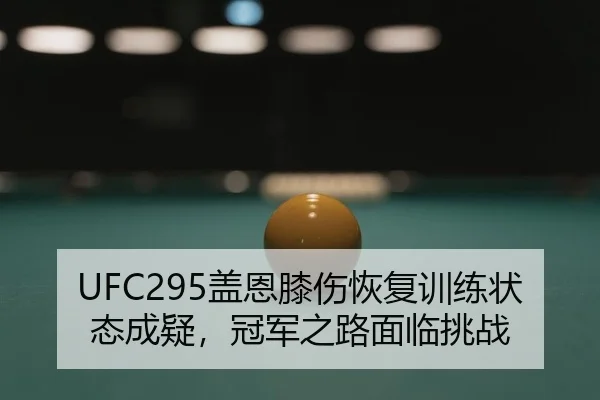 UFC295盖恩膝伤恢复训练状态成疑，冠军之路面临挑战